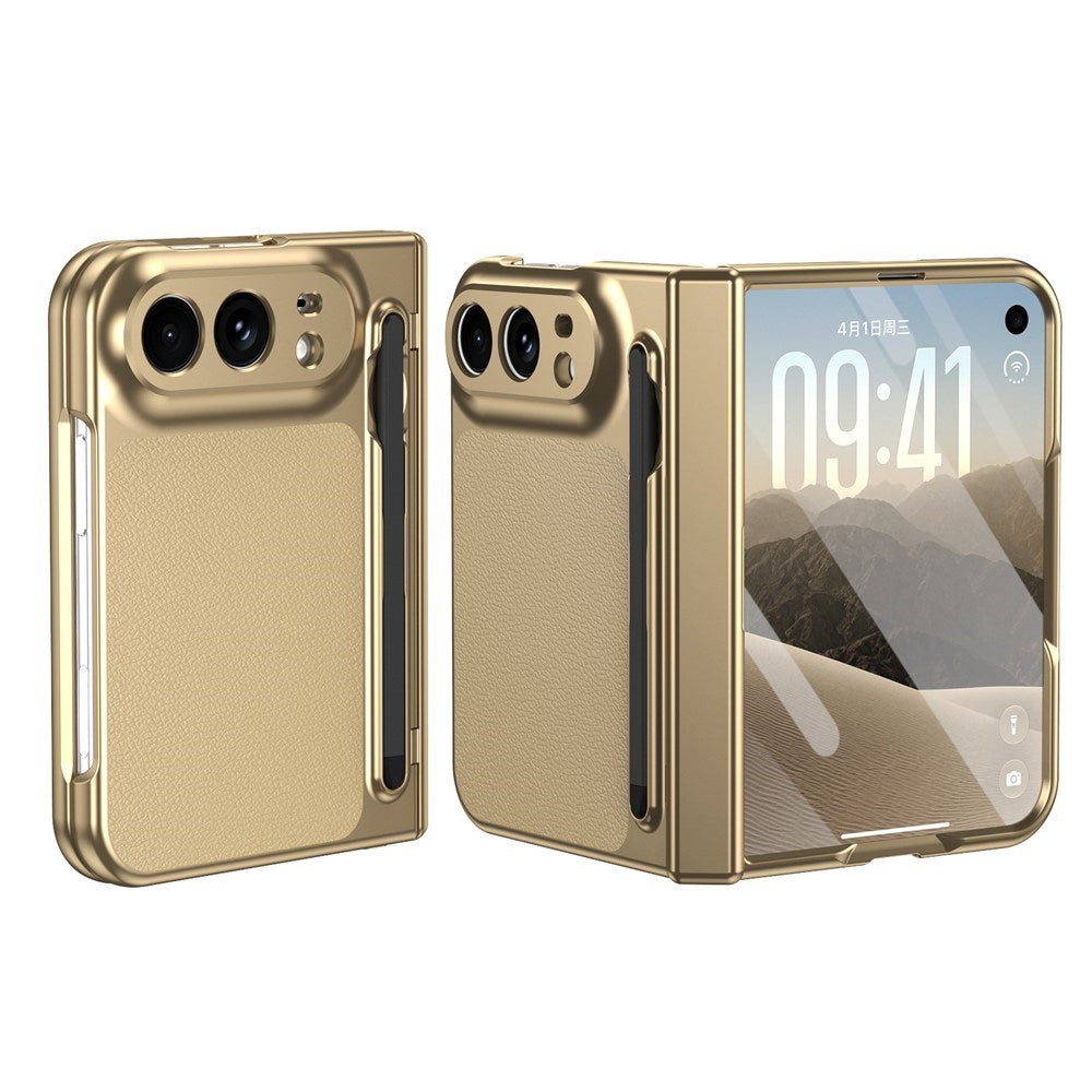 iPhone Duo EIDERWOOD Case with Screen Protector and Stylus - Gold