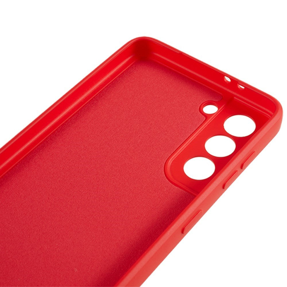 EIDERWOOD Samsung Galaxy S21+ (Plus) Lined Flexible Plastic Case - Red
