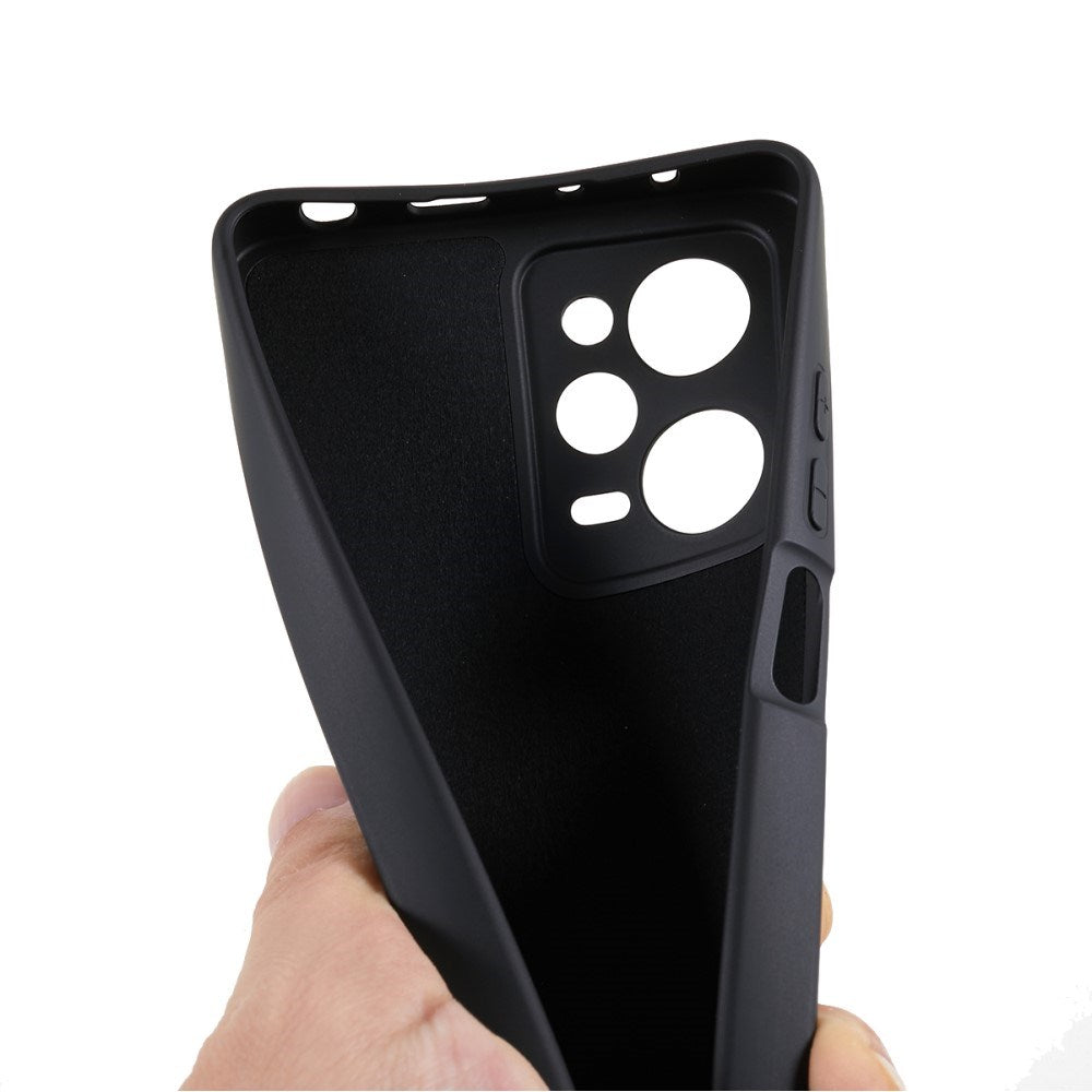 EIDERWOOD Xiaomi Poco X5 Pro (5G) Lined Flexible Plastic Case - Black