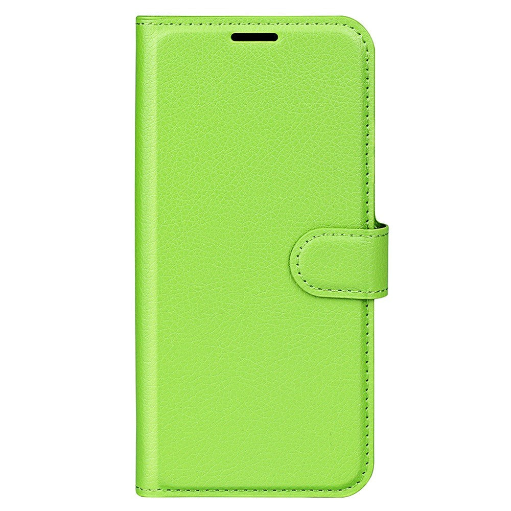 Samsung Galaxy M34 (5G) / F34 (5G) Litchi Leather Case w. Wallet - Green