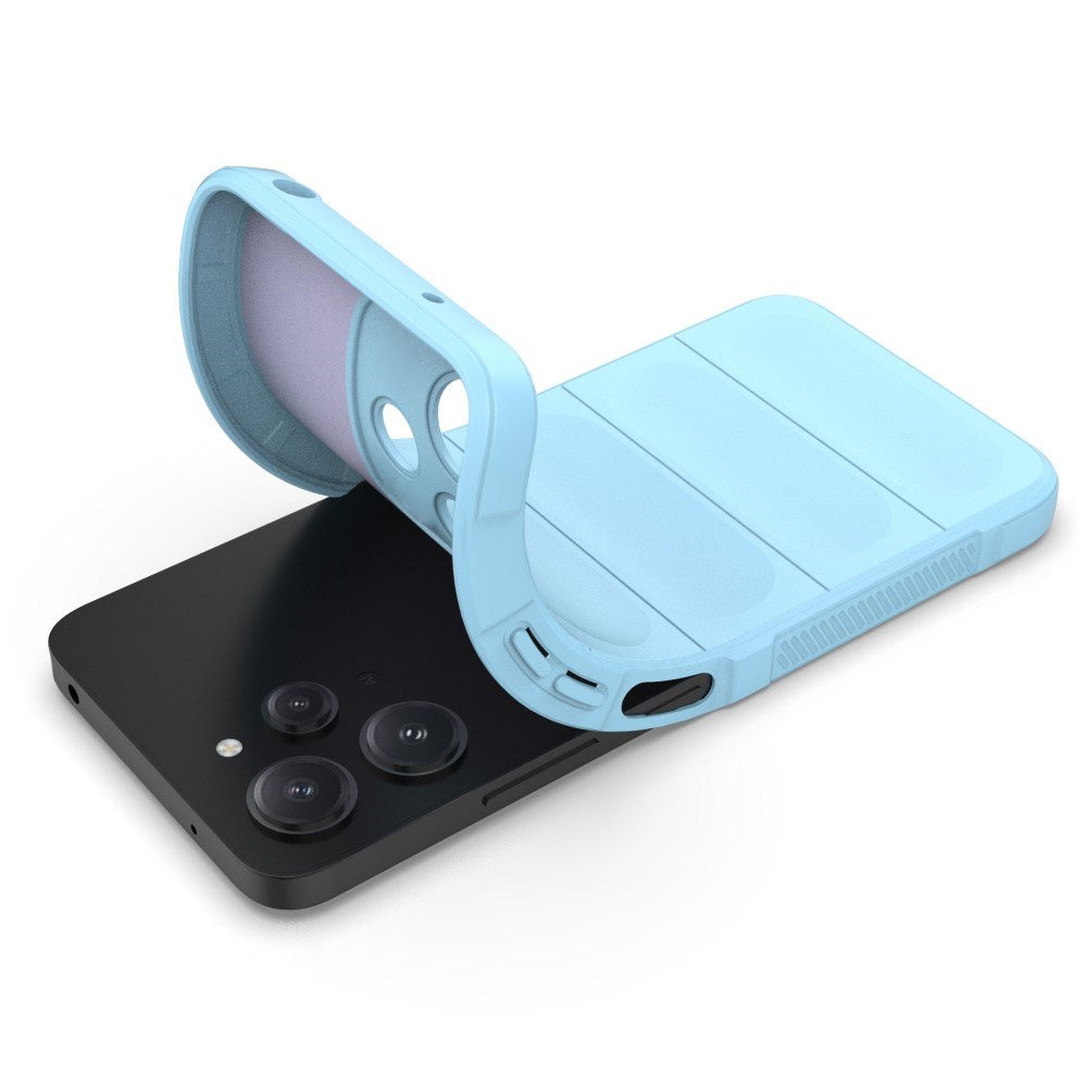 EIDERWOOD Xiaomi Redmi 12 (5G) / Poco M6 Pro (5G) Flexible Plastic Case - Light Blue