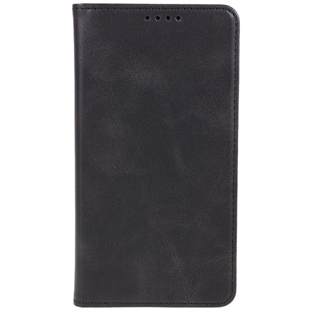EIDERWOOD Samsung Galaxy Xcover 6 Pro Faux Leather Flip Case with Card Holder & Stand Function - Black