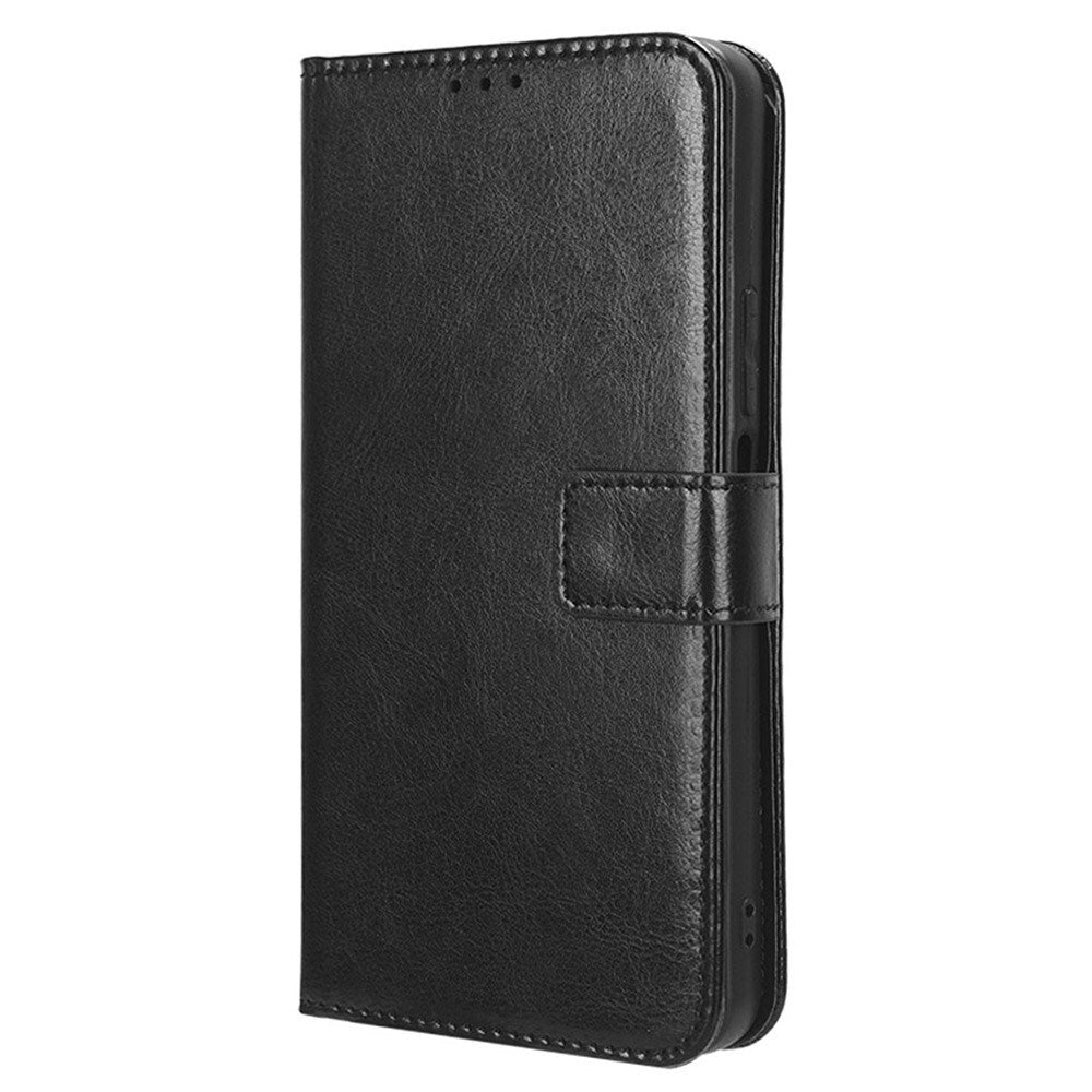 EIDERWOOD OnePlus Nord N30 SE (5G) / OPPO A79 (5G) Leather Flip Case w. Wallet & Stand Function - Black