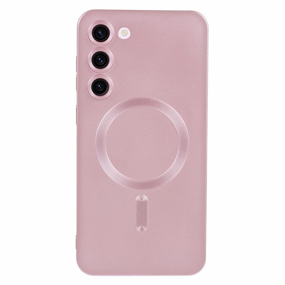 Samsung Galaxy S22+ (Plus) Flexible Plastic Phone Case - MagSafe Compatible - Pink