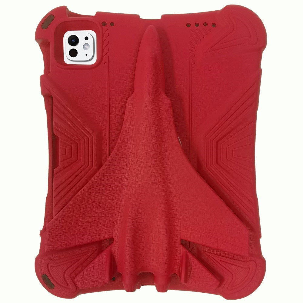 EIDERWOOD iPad Pro 11" (2025 / 2024) Airplane Super 360 Degree Position Case - Red