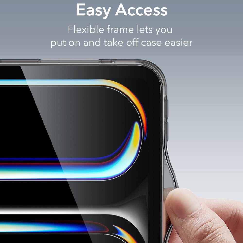 iPad Pro 11" (2025 / 2024) ESR Hybrid Case - Transparent / Black