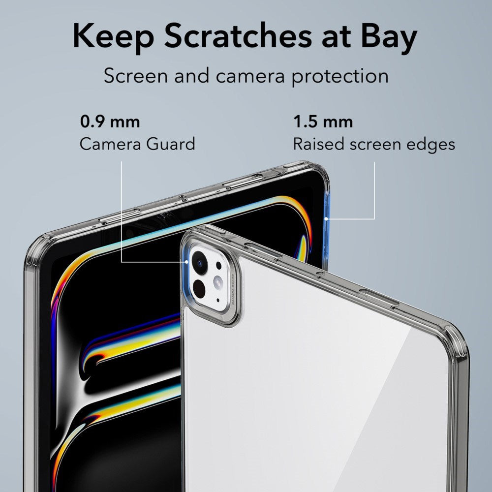 iPad Pro 11" (2025 / 2024) ESR Hybrid Case - Transparent / Black