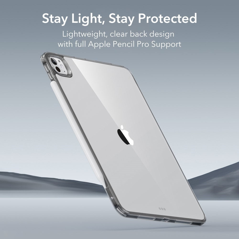 iPad Pro 13" (2025 / 2024) ESR Hybrid Case - Transparent / Black