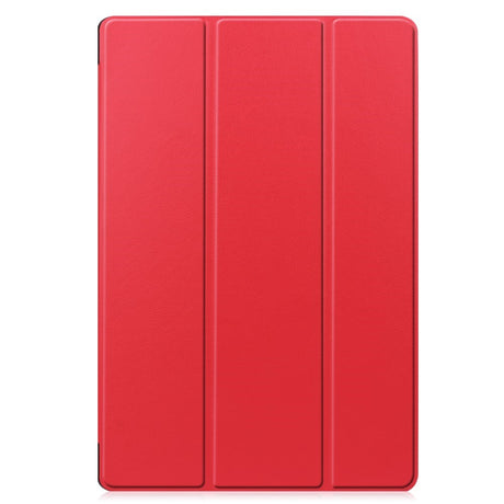 EIDERWOOD Samsung Galaxy Tab S10 Plus Vegan Leather Cover with Stand Function - Red