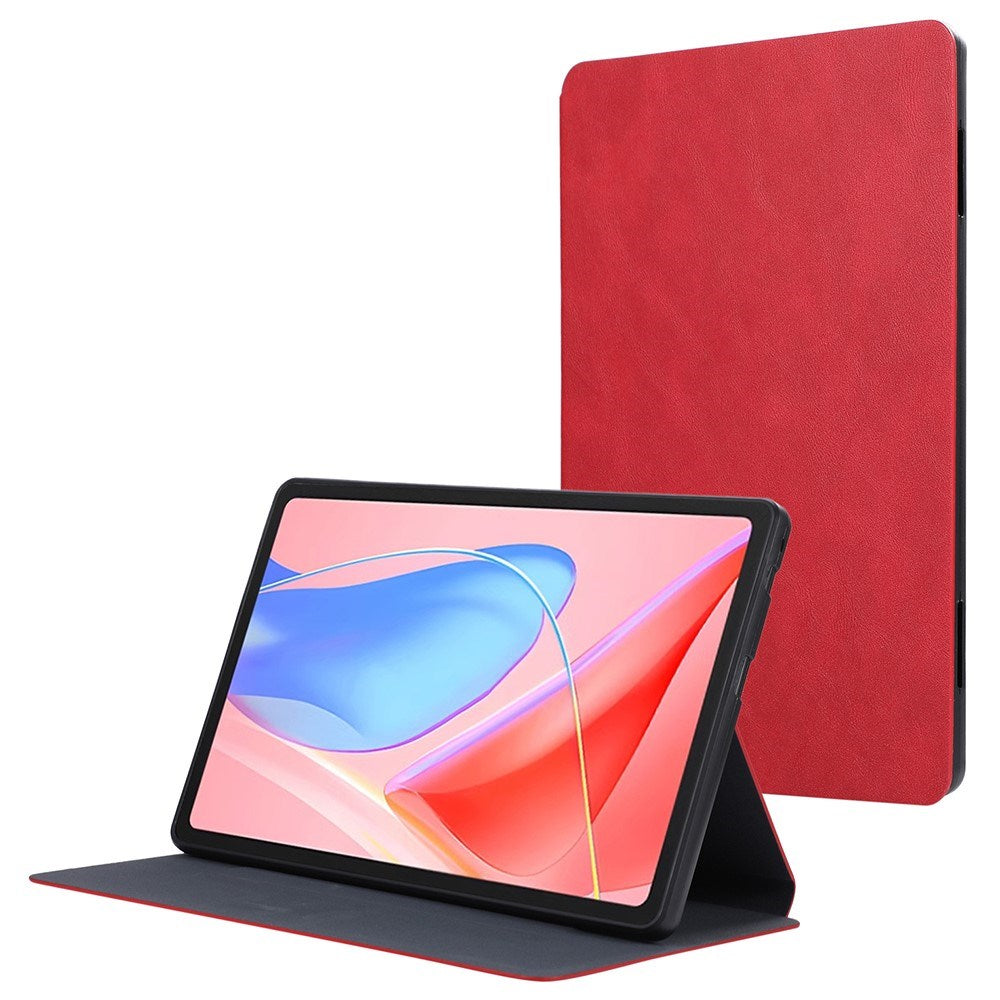 EIDERWOOD Lenovo Tab 10.1" Faux Leather Flip Case with Stand - Red