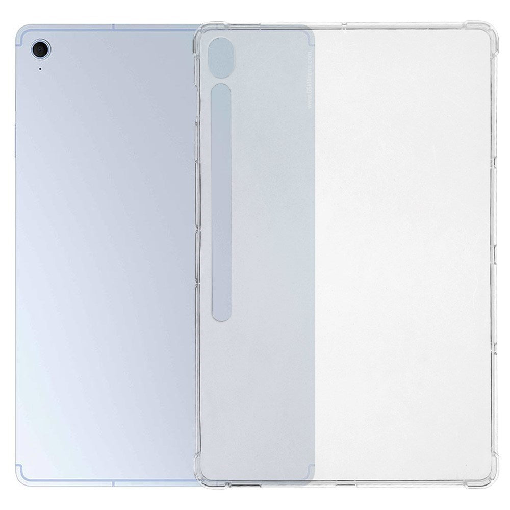 EIDERWOOD Samsung Galaxy Tab S10 FE+ (Plus) Flexible Plastic Case - Transparent