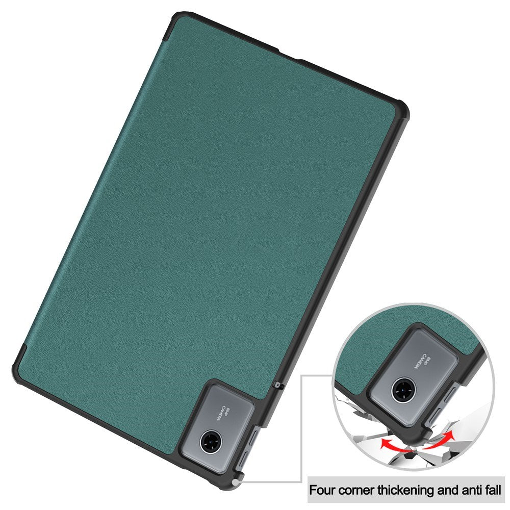 Lenovo Idea Tab 11 EIDERWOOD Leather Flip Case - Green
