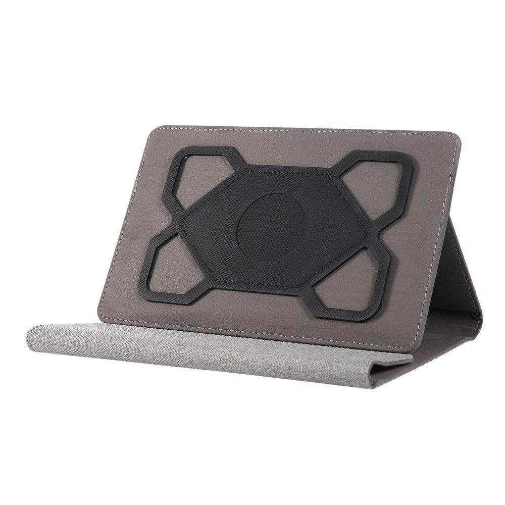 EIDERWOOD Universal Tablet Flip Case with Stand Function - 13.5 x 21.5 cm - Grey
