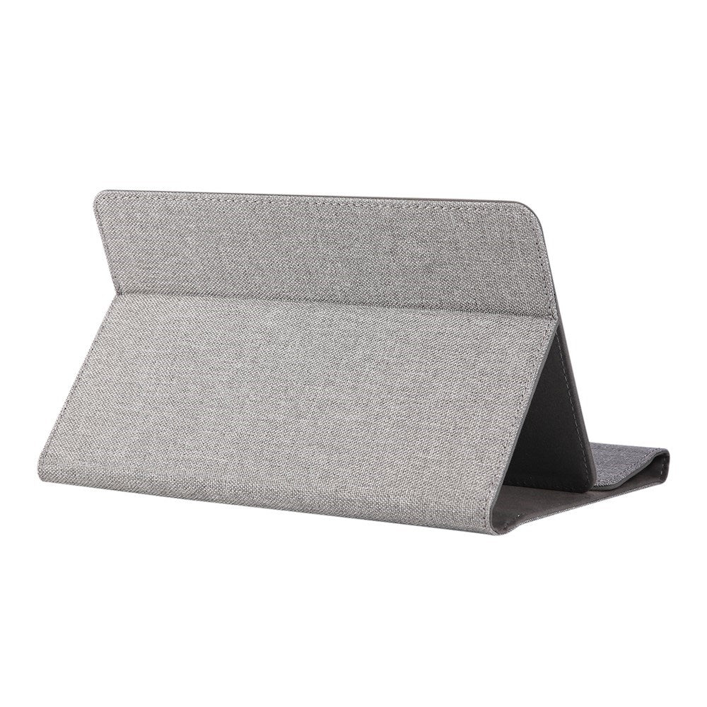 EIDERWOOD Universal Tablet Flip Case with Stand Function - 13.5 x 21.5 cm - Grey
