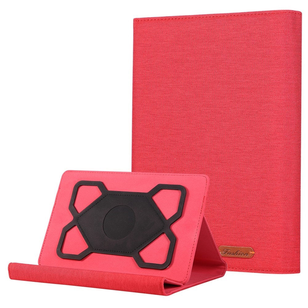 EIDERWOOD Universal Tablet Flip Case with Stand Function - 13.5 x 21.5 cm - Red