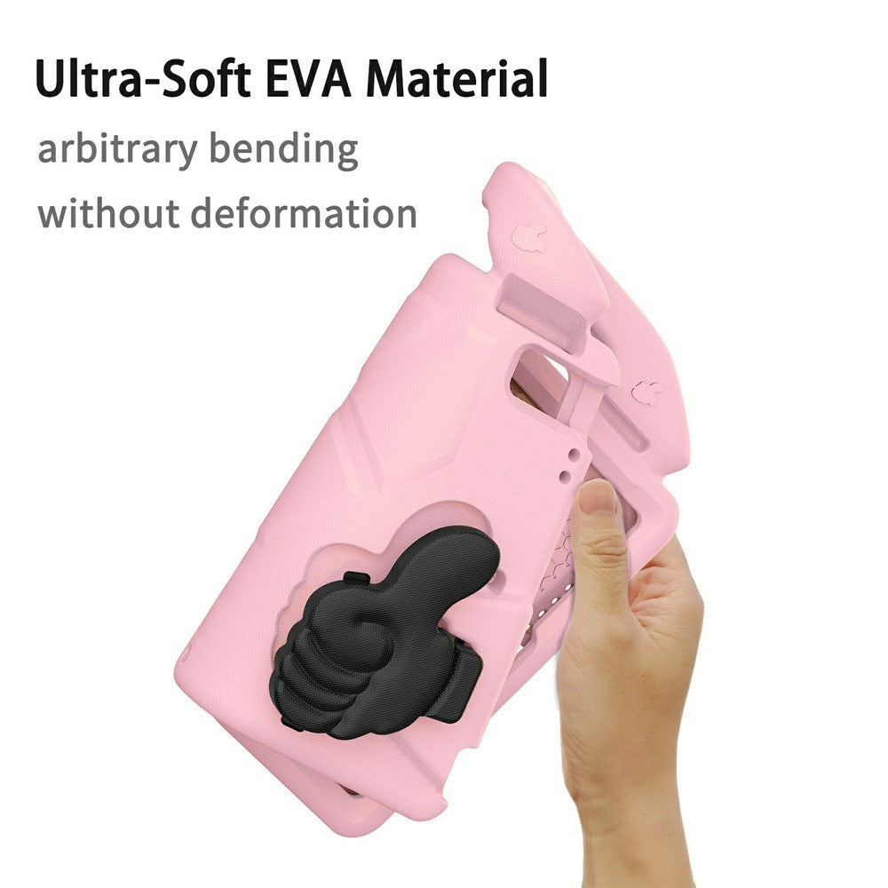 EIDERWOOD iPad 10.2" (2021 / 2020 / 2019) / Air (2019) Kids Case with Thumb Kickstand - Pink