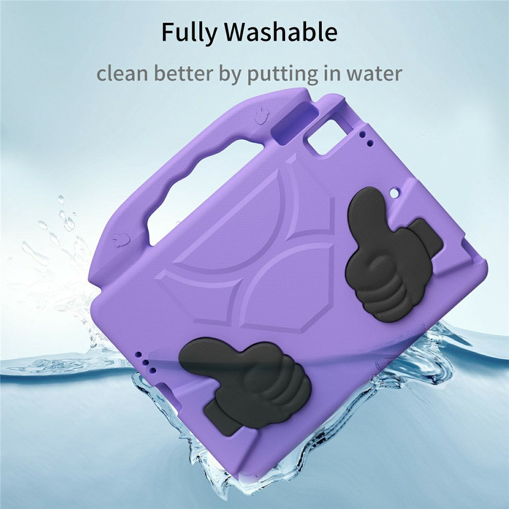 EIDERWOOD iPad 9.7" (2018 / 2017) / Air 2 / Air Kids Case with Thumb Kickstand - Purple