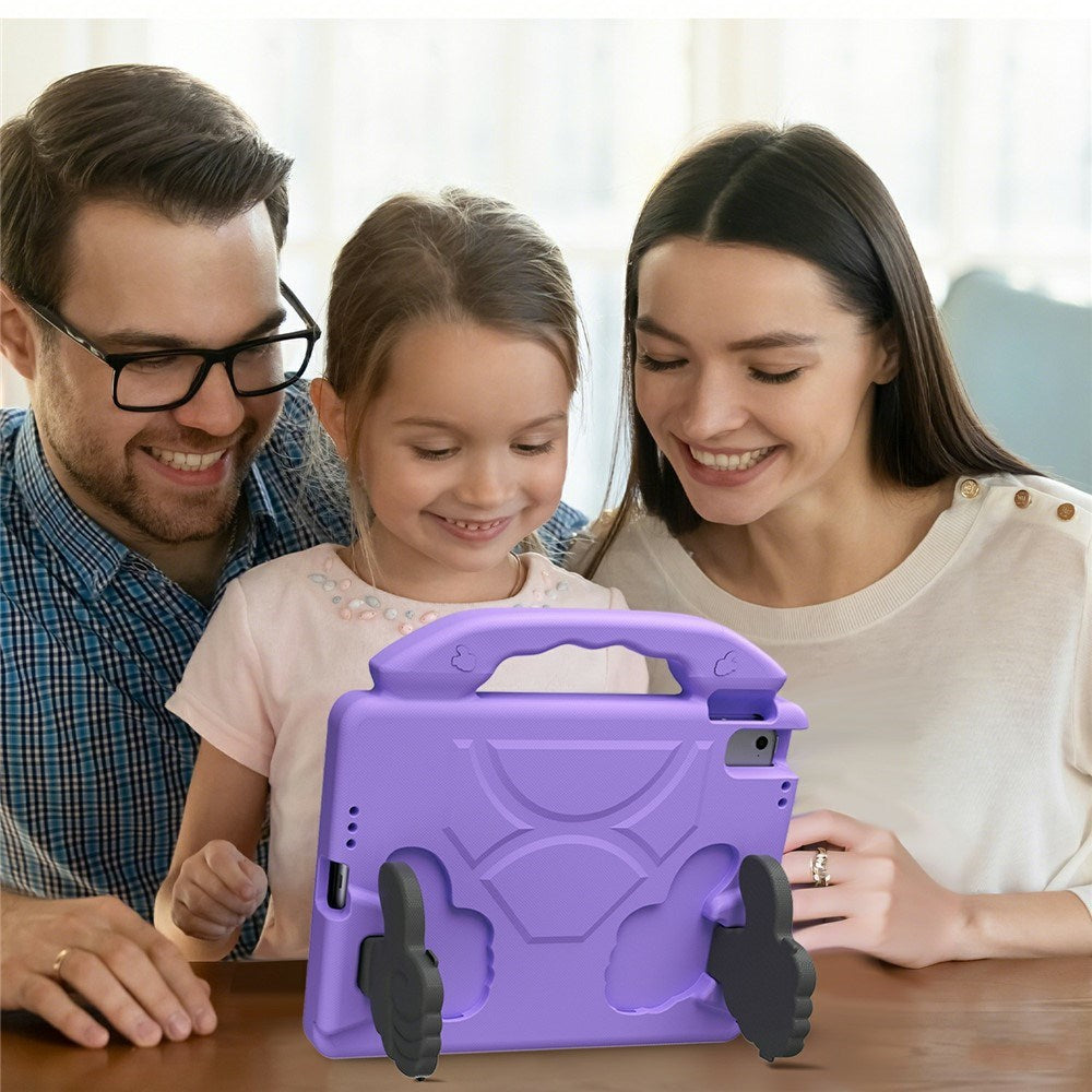EIDERWOOD iPad 9.7" (2018 / 2017) / Air 2 / Air Kids Case with Thumb Kickstand - Purple