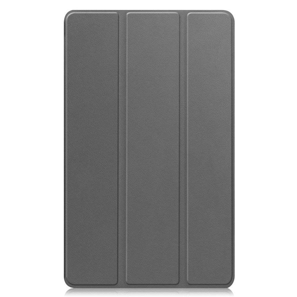 Samsung Galaxy Tab A11 EIDERWOOD Leather Case w. Stand - Grey