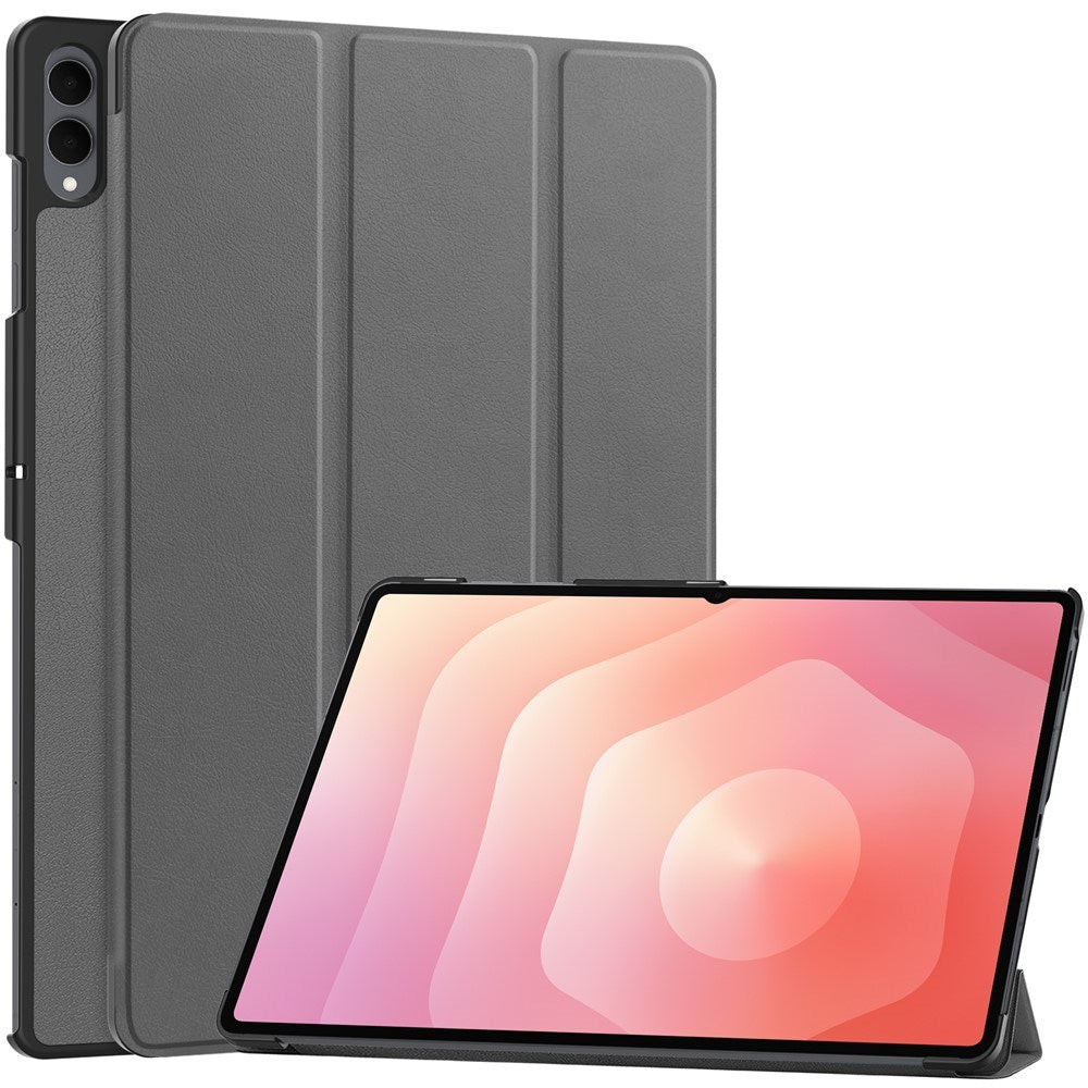 Samsung Galaxy Tab S11 Ultra EIDERWOOD Leather Case w. Stand - Grey