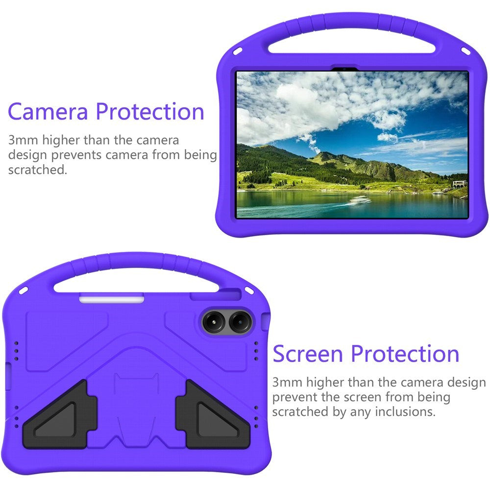 Xiaomi Redmi Pad 2 Pro EIDERWOOD Kids Case with Kickstand - Purple