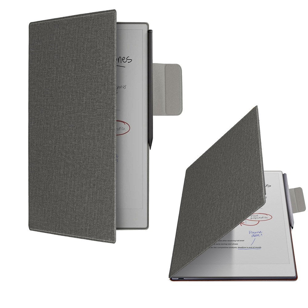 EIDERWOOD ReMarkable Paper Pro Move Magnetic Faux Leather Flip Case - Black