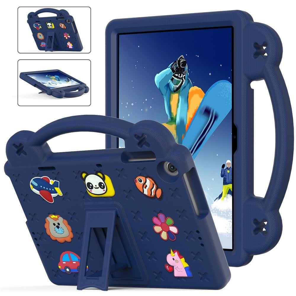 Lenovo Tab M10 (3. Gen) 10.1" (TB-328F/TB-328X) Kids Case w. Kickstand & Hand Holder - Dark Blue