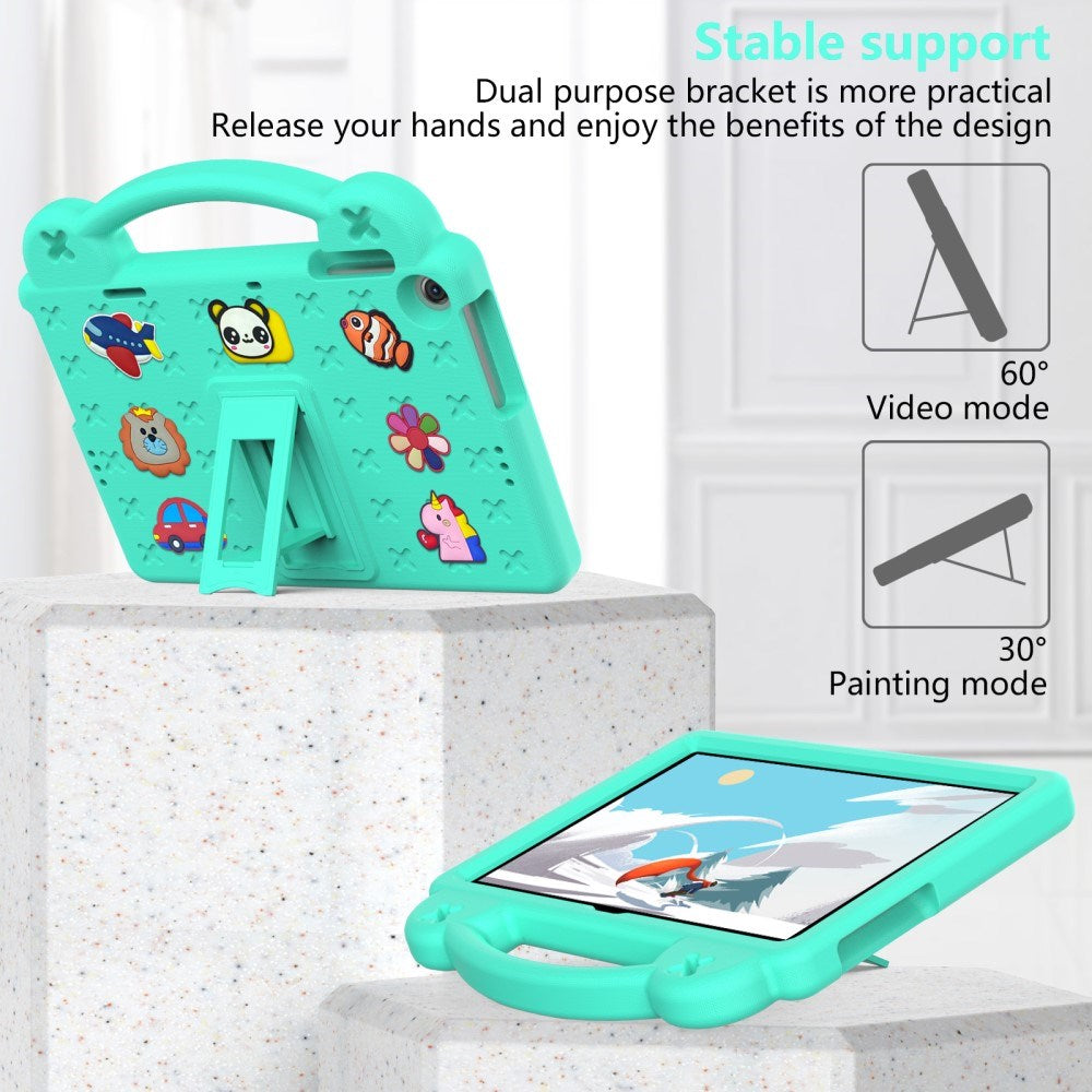 Lenovo Tab M10 (3. Gen) 10.1" (TB-328F/TB-328X) Kids Case w. Kickstand & Hand Holder - Green