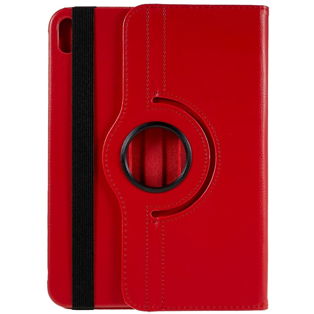 EIDERWOOD iPad 10.9" (2024/2022) Classic Leather Case w. 360⁰ Standing Function - Red