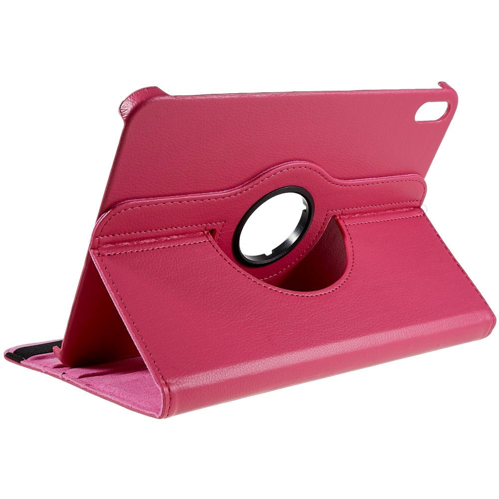 EIDERWOOD iPad 10.9" (2024/2022) Classic Leather Case w. 360⁰ Standing Function - Rose