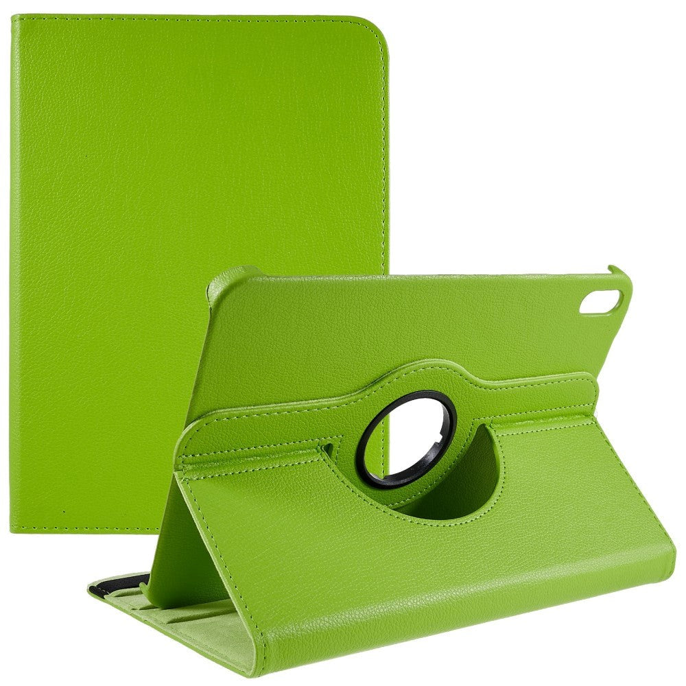 EIDERWOOD iPad 10.9" (2024/2022) Classic Leather Case w. 360⁰ Standing Function - Green