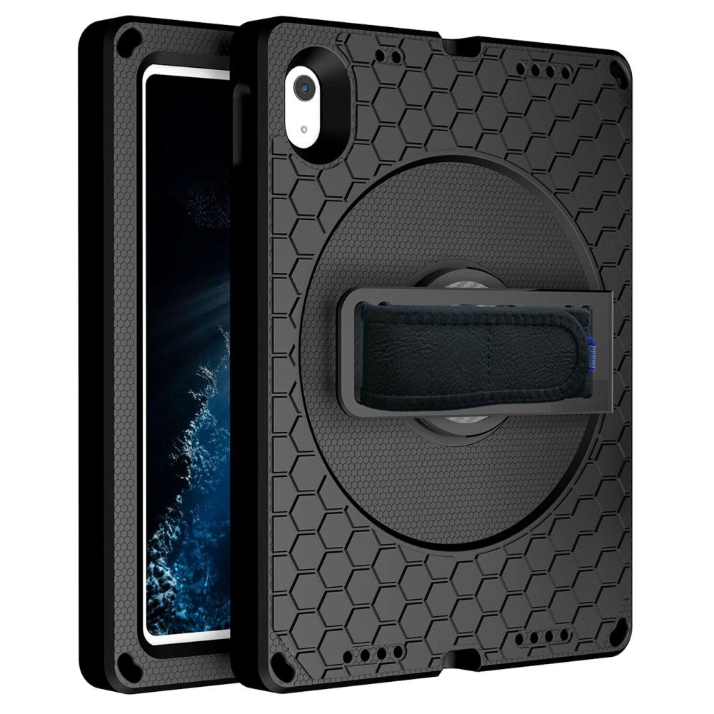 iPad 10.9" (2024/2022) EVA Foam Case w. Kickstand & Hand Holder - Black
