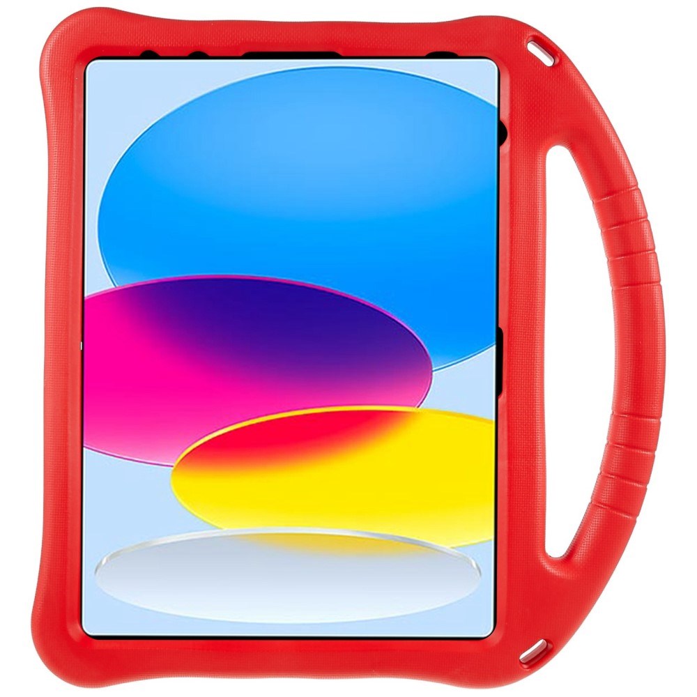 iPad 10.9" (2024/2022) Eva Foam Case w. Kickstand - Red