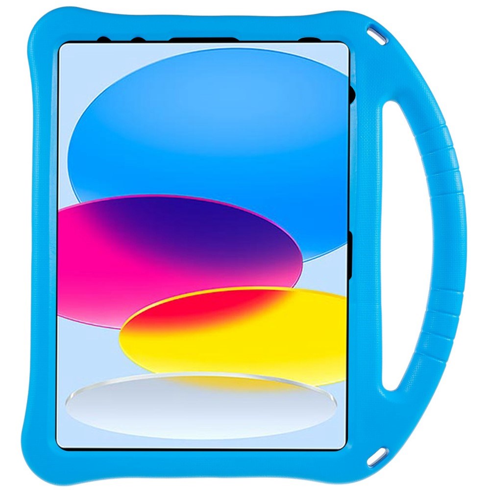 iPad 10.9" (2024/2022) Eva Foam Case w. Kickstand - Blue
