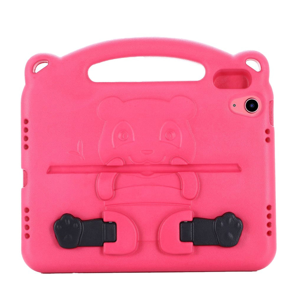 iPad 10.9" (2024/2022) Kids Case - Panda Kickstand Case - Pink