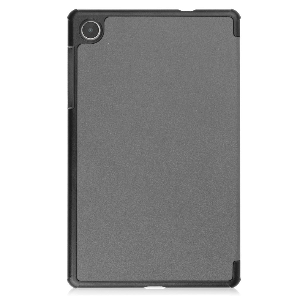 EIDERWOOD Lenovo Tab M8 (4th Gen.) Tri-Fold Faux Leather Flip Case - Grey