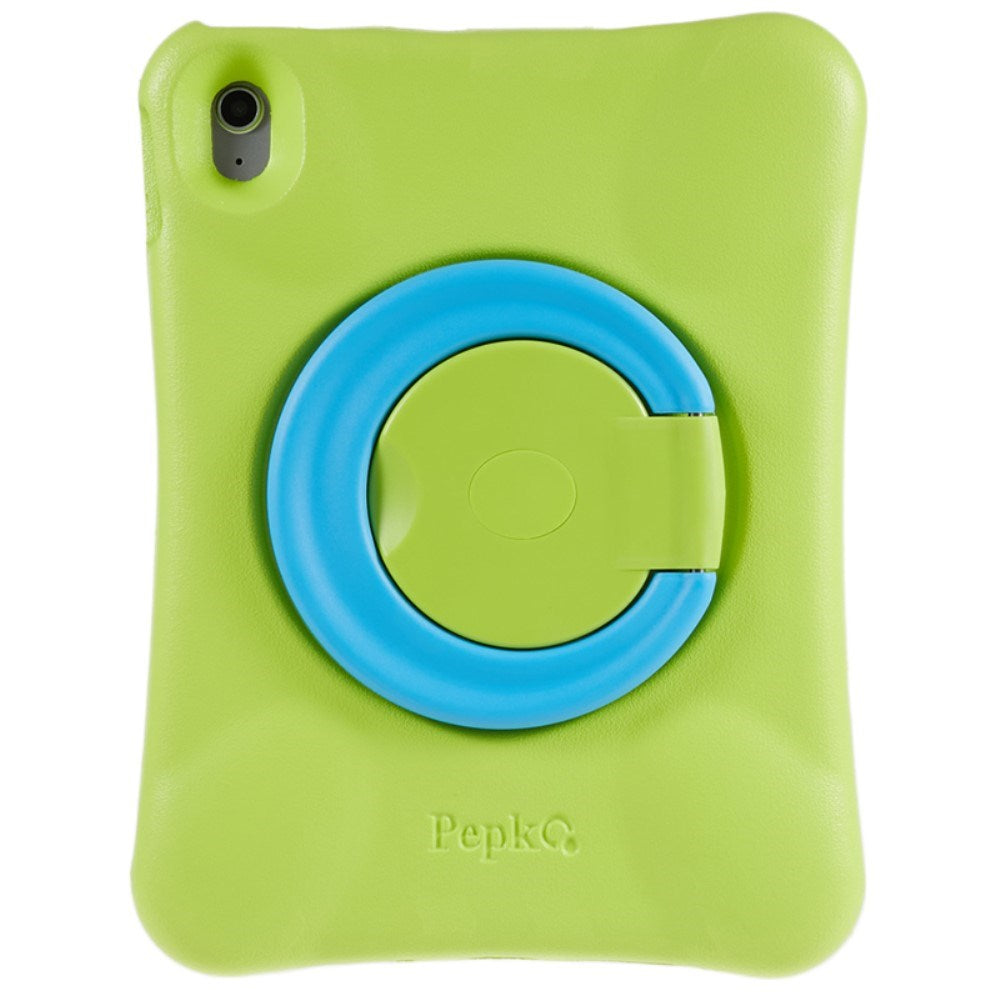 EIDERWOOD iPad 11" (2025) / 10.9" (2024 / 2022) Kids Case with Stand Function - Light Green / Blue