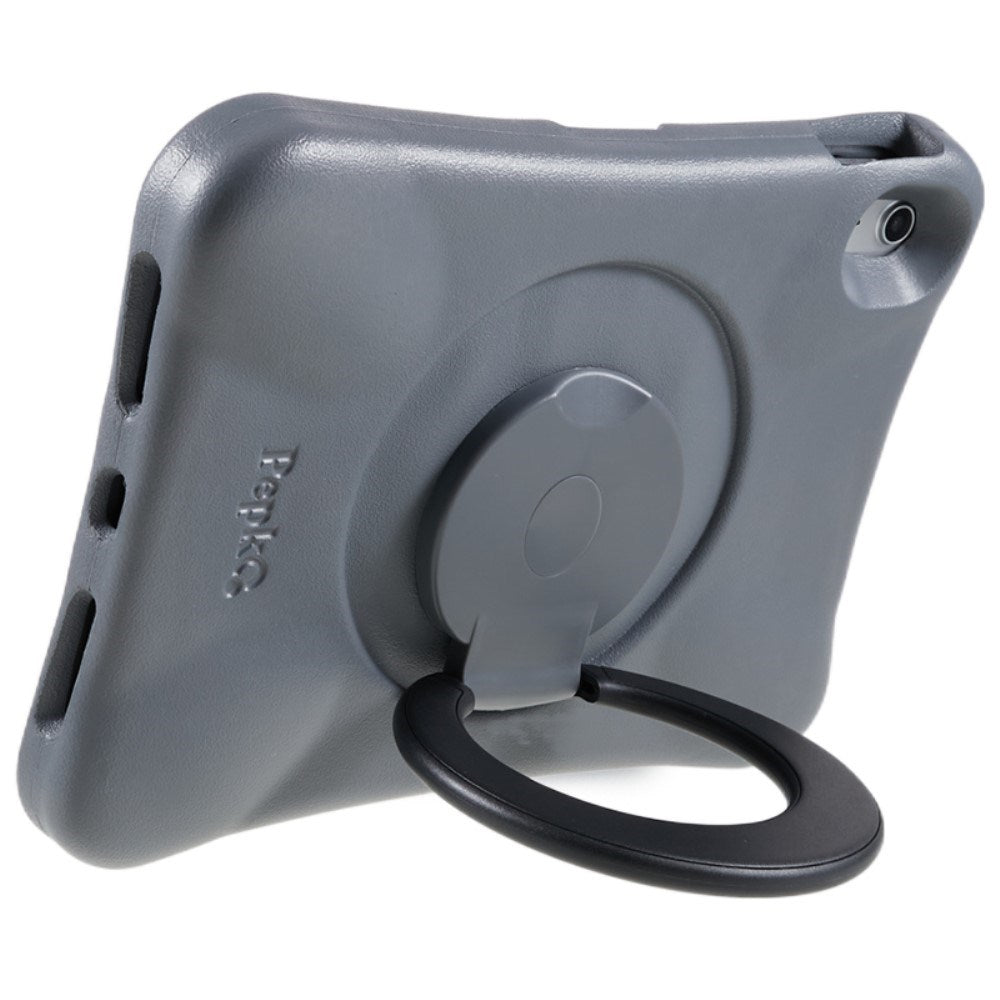 EIDERWOOD iPad 11" (2025) / 10.9" (2024 / 2022) Kids Case with Stand Function - Grey / Black