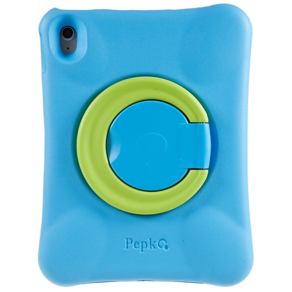 EIDERWOOD iPad 11" (2025) / 10.9" (2024 / 2022) Kids Case with Stand Function - Blue / Green