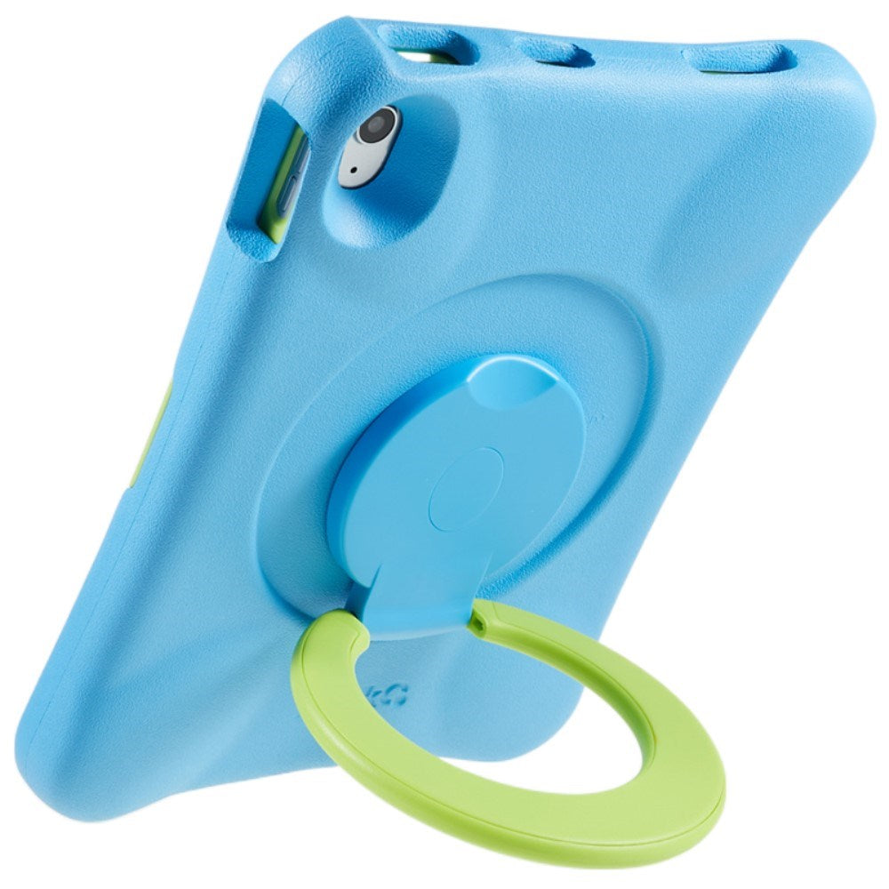 EIDERWOOD iPad 11" (2025) / 10.9" (2024 / 2022) Kids Case with Stand Function - Blue / Green