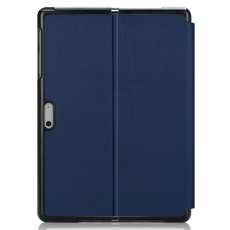 EIDERWOOD Microsoft Surface Go 4 Faux Leather Flip Case - Blue