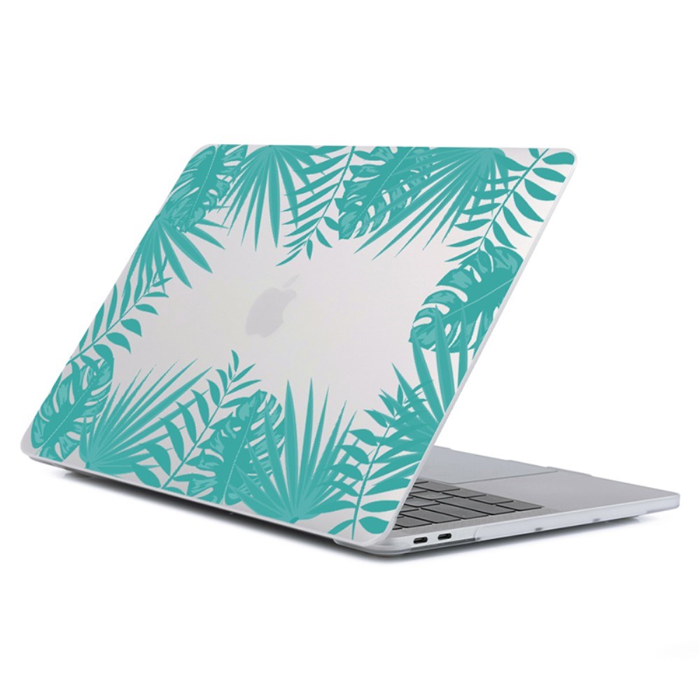Macbook Pro 14 M5/M4/M3/M2/M1 (2025-2021) Hard Plastic Cover - Green Leaves