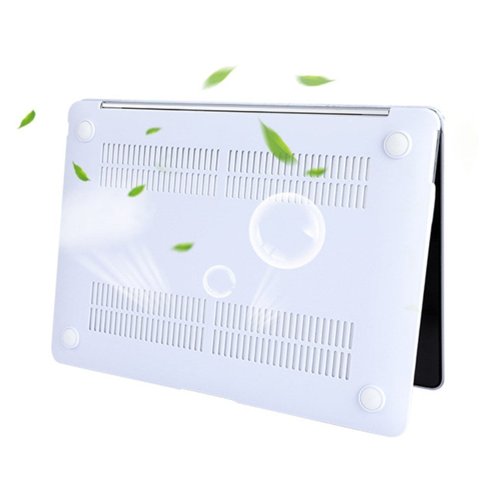 Macbook Pro 14 M5/M4/M3/M2/M1 (2025-2021) Hard Plastic Cover - Green Leaves