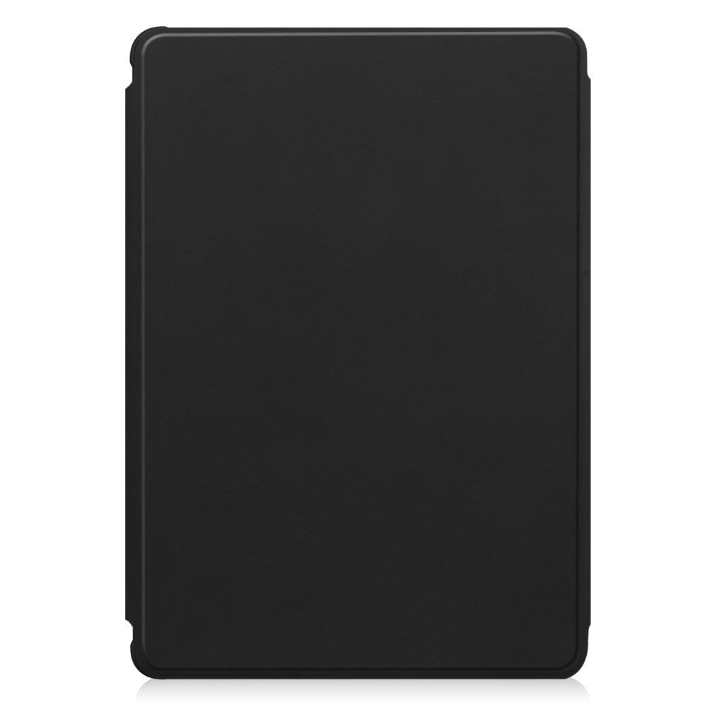 EIDERWOOD iPad Pro 11" (2025 / 2024) Hybrid Flip Case w. Rotating Stand Function - Transparent / Black