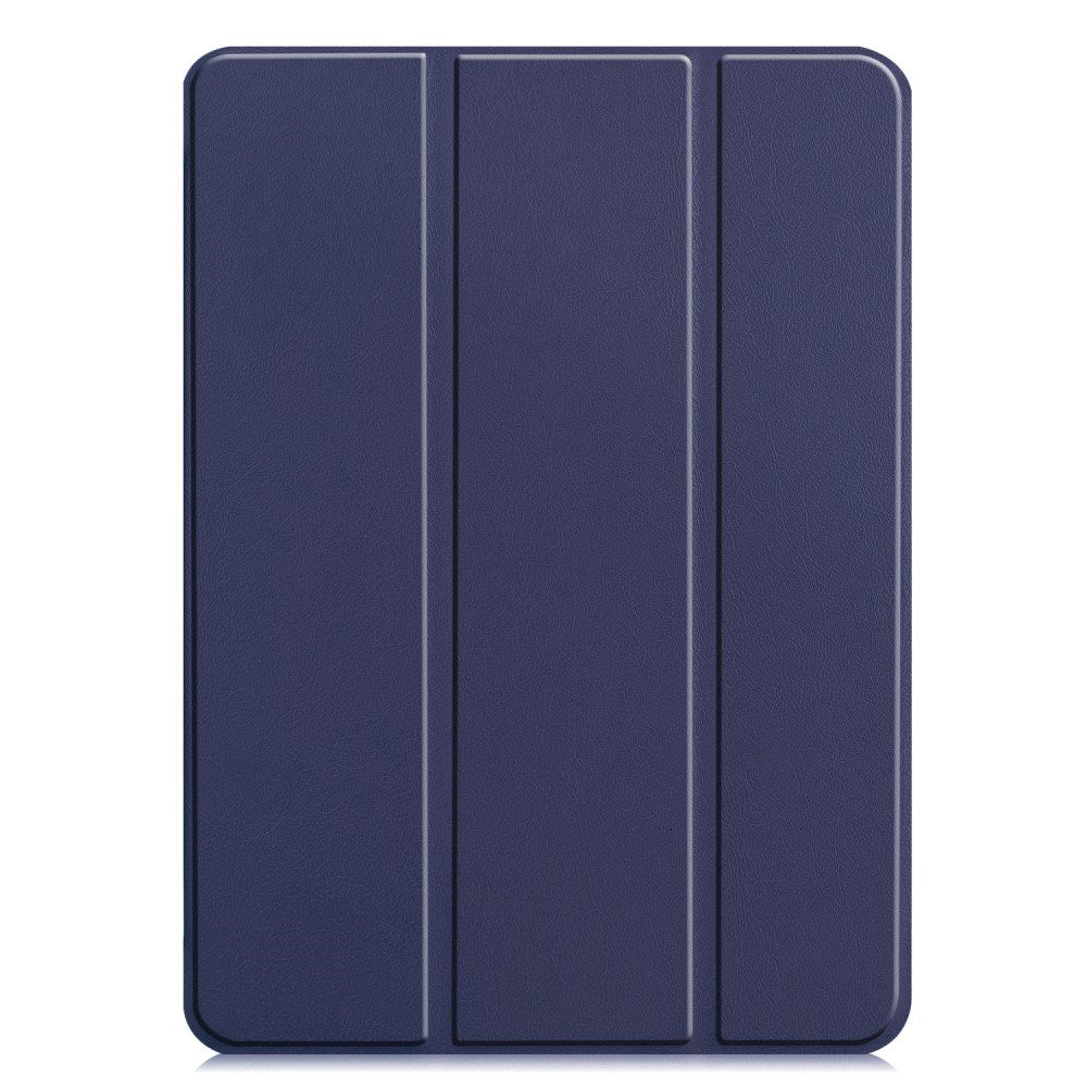 EIDERWOOD iPad Pro 11" (2025 / 2024) Tri-Fold Leather Flip Case - Dark Blue