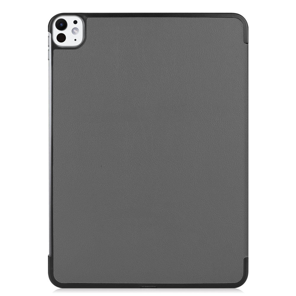 EIDERWOOD iPad Pro 11" (2025 / 2024) Tri-Fold Leather Flip Case - Grey