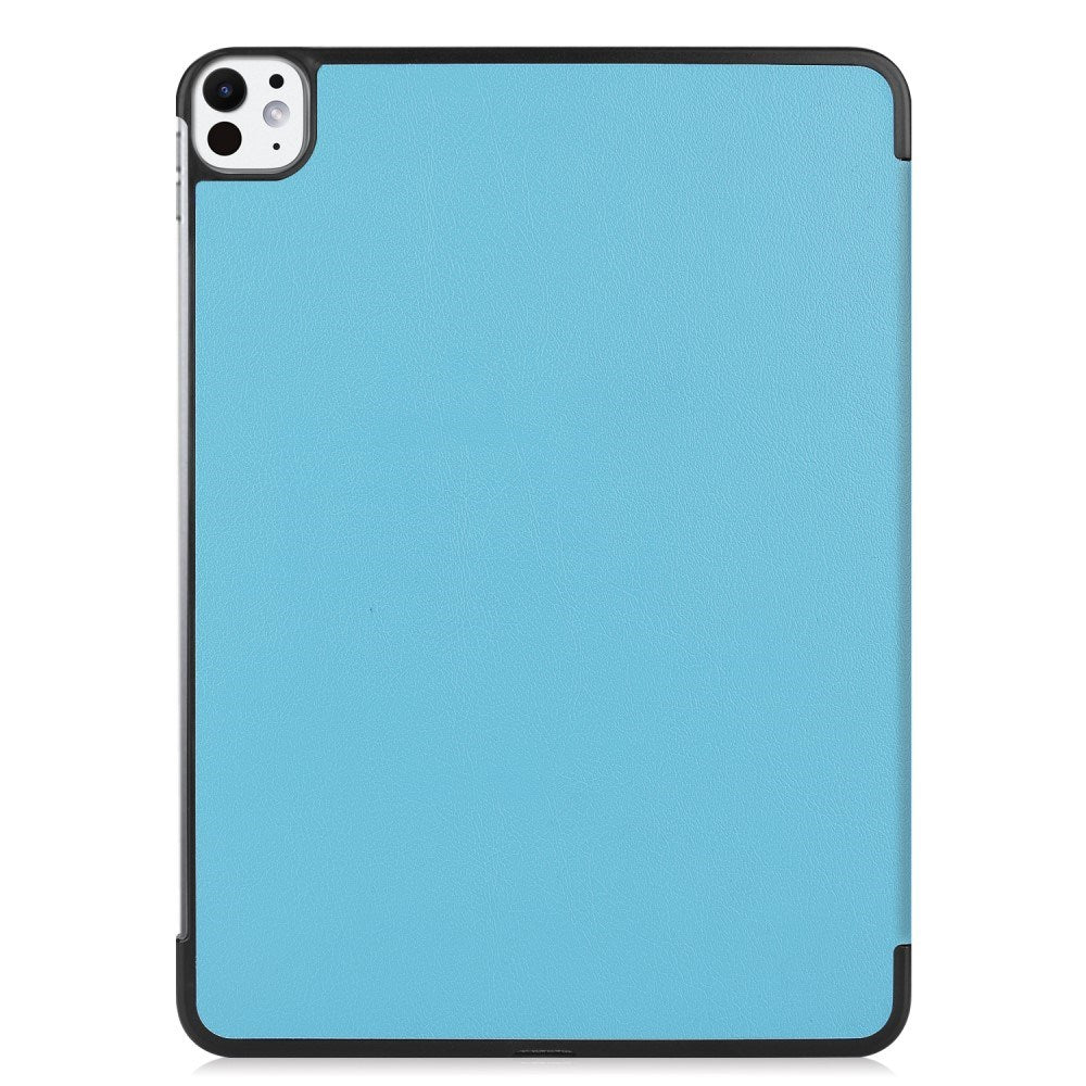 EIDERWOOD iPad Pro 11" (2025 / 2024) Tri-Fold Leather Flip Case - Light Blue