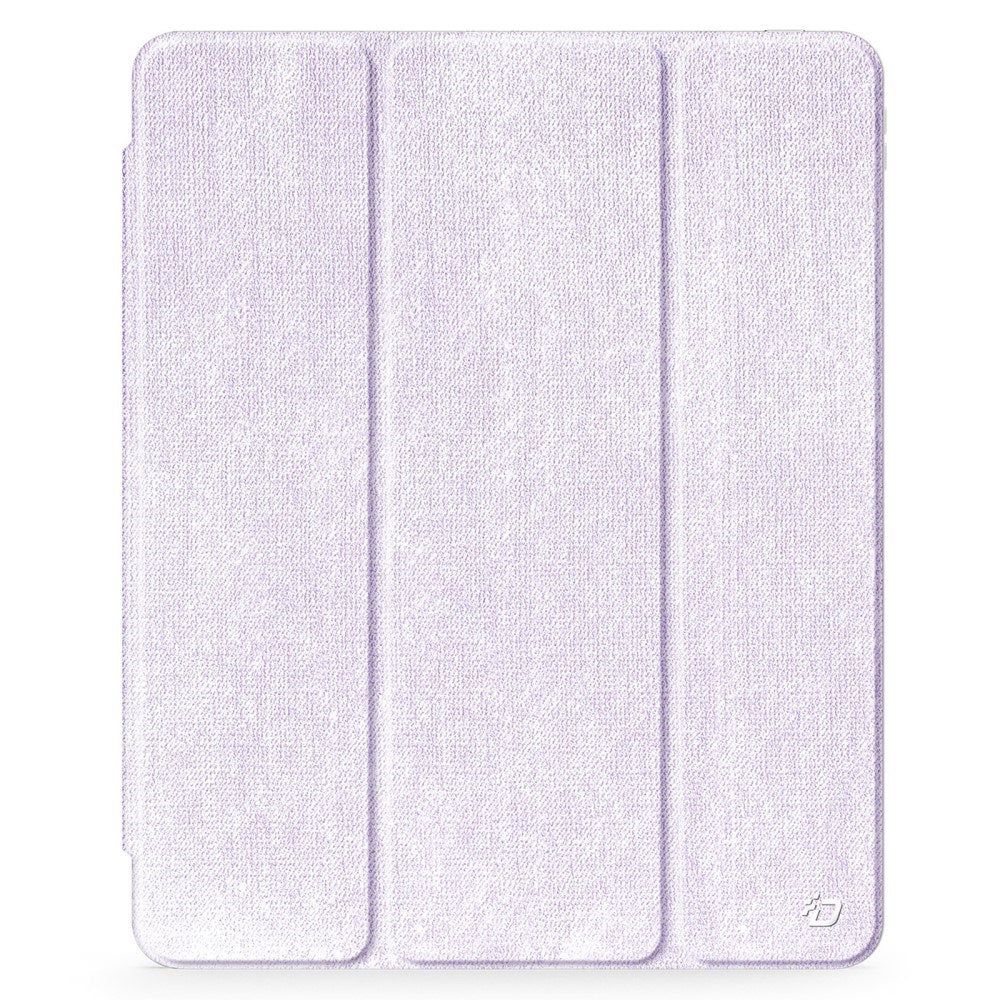 iPad Pro 13" (2025 / 2024) DUX DUCIS Unid Series Tri-Fold Flip Case - Transparent / Purple