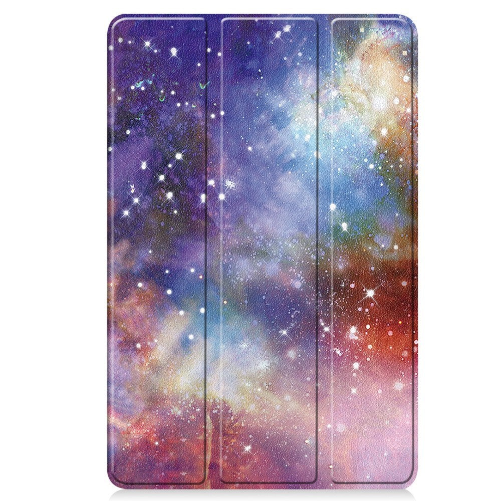 EIDERWOOD Xiaomi Redmi Pad Pro Tri-Fold PU Flip Case with Sleep / Wake-up Function - Galaxy