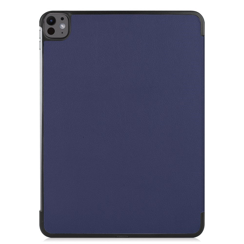 EIDERWOOD iPad Pro 13" (2025 / 2024) Tri-Fold Leather Flip Case - Blue